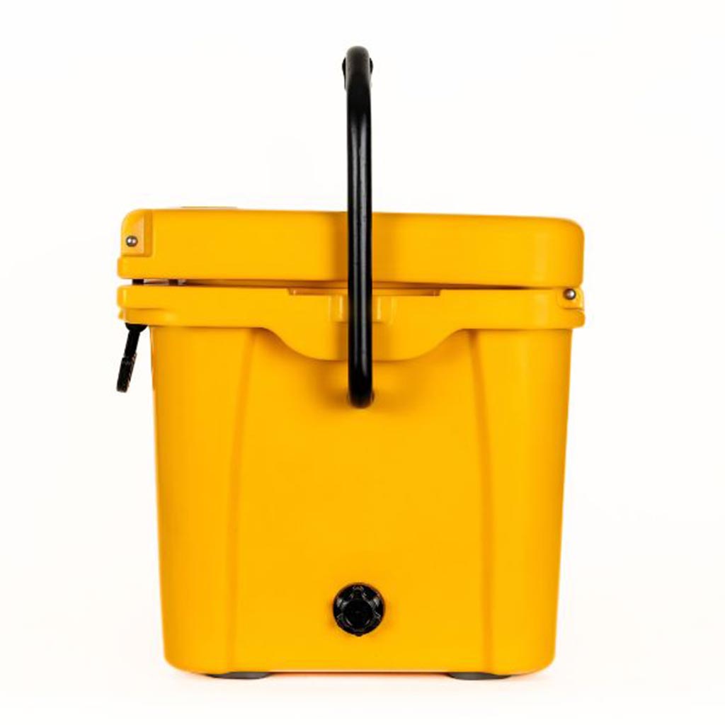 Bob The Cooler Co. Hard Cooler, The Wingman, 25qt holds up Bob The Cooler Co. Hard Cooler, The Wingman, 25qt holds up
