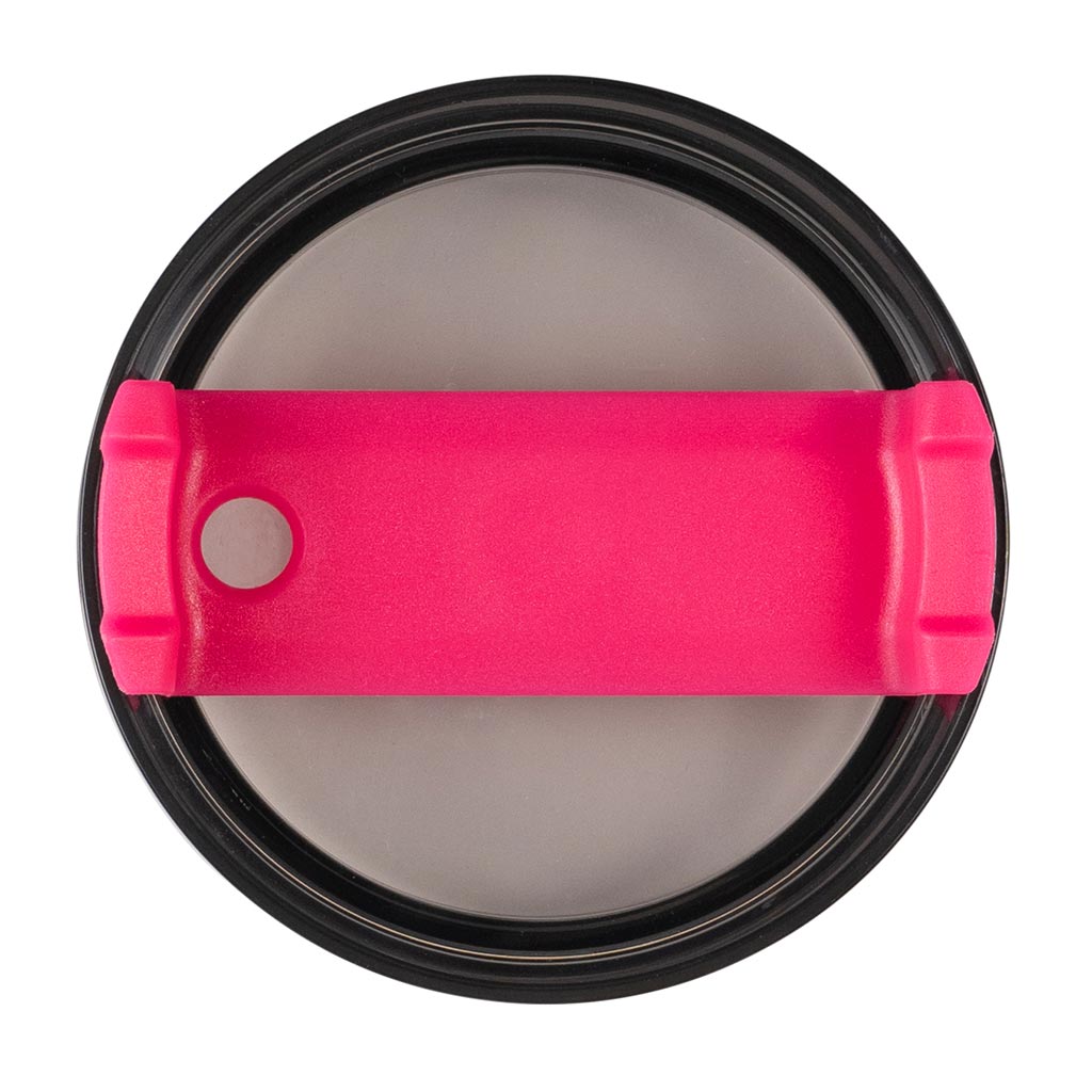 A red replacement lid for a 40oz "Roadie" tumbler.