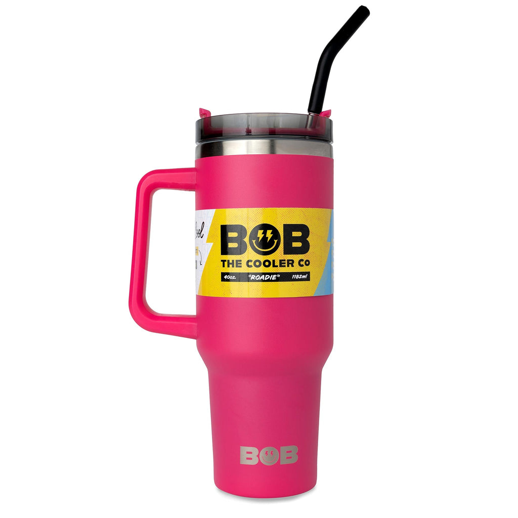 40oz "Roadie" Tumbler – Your Ultimate Drink Buddy! - Bob - The Cooler Co.850052051440Drinkware