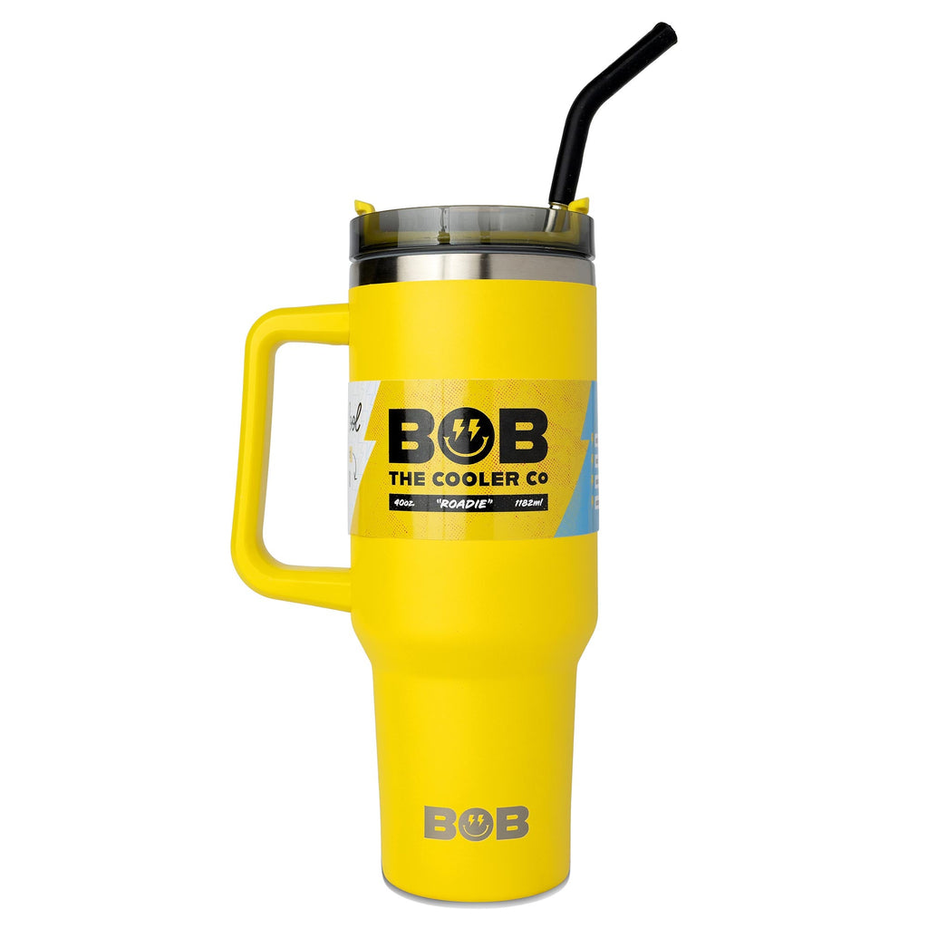 40oz "Roadie" Tumbler – Your Ultimate Drink Buddy! - Bob - The Cooler Co.850052051464Drinkware